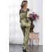 Жіноча піжама з брюками шовкова"Олівія" 3646 