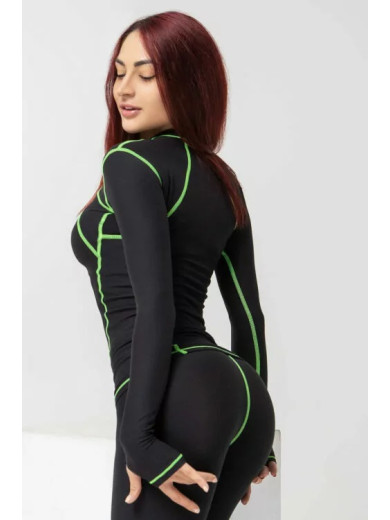 Женский лонгслив из микрофибры Totalfit 82518