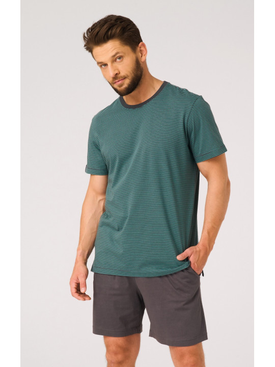 Чоловіча піжама з шортами Key 82834