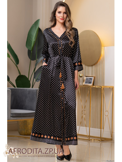 Женский халат на пуговицах "Камилла" 8969