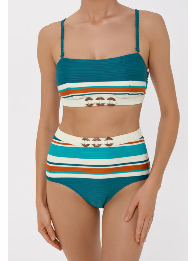 Плавки женские с высокой посадкой Marc & Andre L2525-ZP-HWB