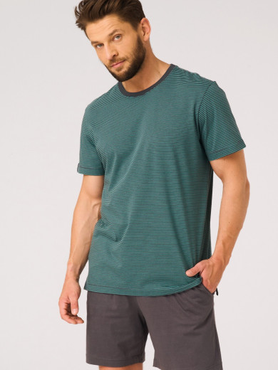 Мужская пижама с шортами Key 82834