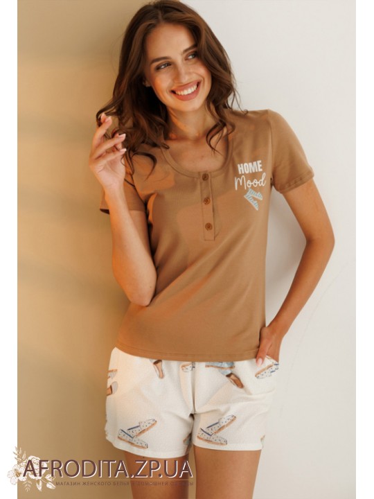 Жіночий домашній комплект із бавовни Roksana 82827