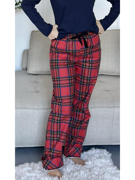 Домашние женские штаны Cosy 82730 из фланели