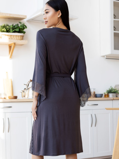 Жіночий халат на запах 1347-60024