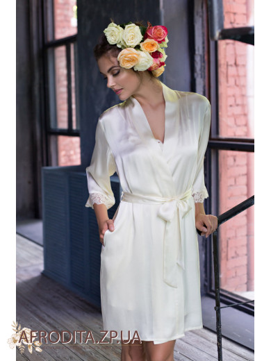 Халат шовковий "Крісті" 15113