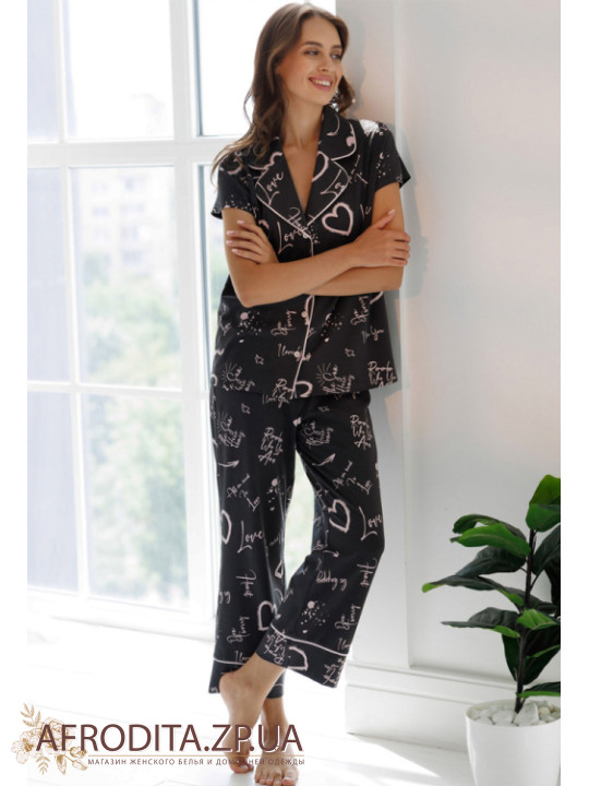 Женский домашний комплект из хлопка Roksana 82711