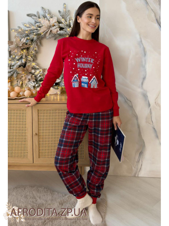 Женский домашний комплект со штанами Cosy 82654