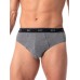 Чоловічі труси сліп Key MPP 222 темно-сірий