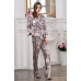 Женская шелковая пижама с брюками Грация 3206