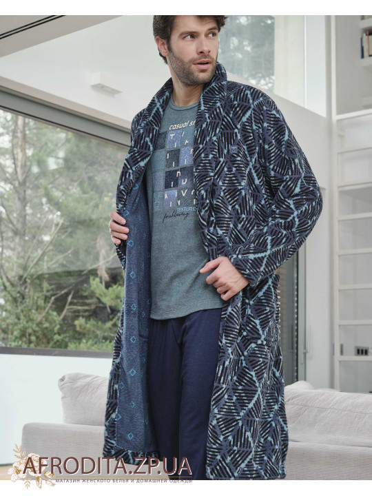 Чоловічий теплий халат Massana L736311