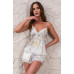 Пижама с шортами шелковая "Лилианна" 5992