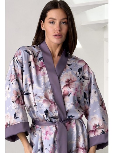 Женский длинный халат Cosy 82765 на запах