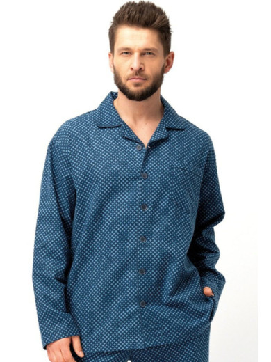 Мужская пижама со штанами из хлопка Key 82634-1