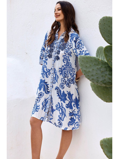 Пляжне плаття-сорочка Iconique IC26-037