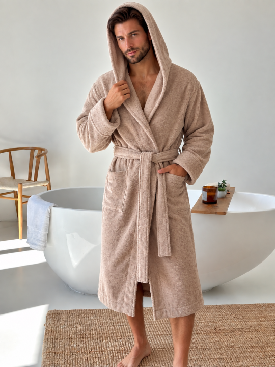 Мужской махровый халат Cosy 925H2/1