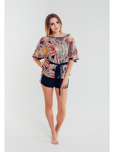 Пижама женская с шортами "Maya" 16132