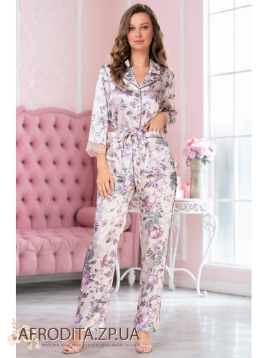  Жіноча піжама з брюками "Міракл" 3518-1