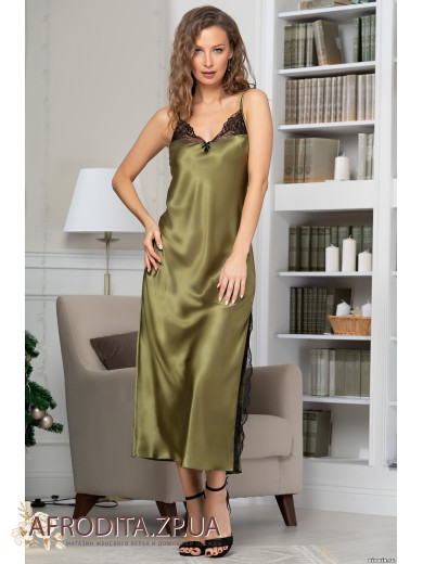 Жіноча нічна сорочка шовкова "Олівія" 3648