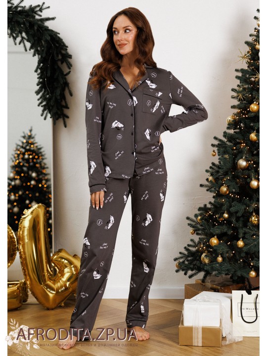 Женская пижама со штанами 1245-12014