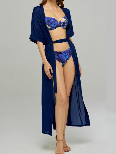 Голубая пляжная туника Marc & Andre CU22-07