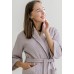 Женский халат из фактурного хлопка Cosy 82756