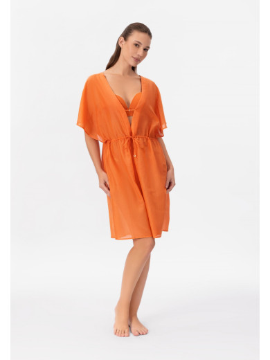 Пляжная туника оранжевого цвета Marc & Andre CU26-03