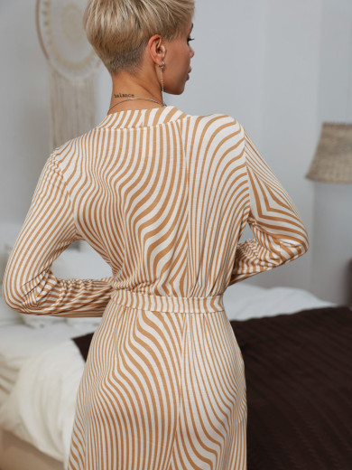 Жіночий халат на запах 1589-60010