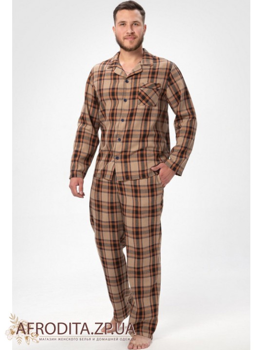 Мужская пижама со штанами Shato 2524/1