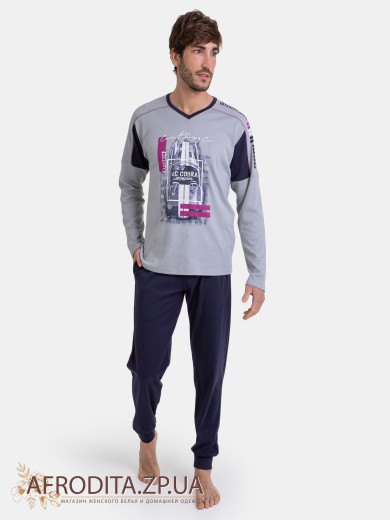 Мужская пижама с брюками Massana P731329