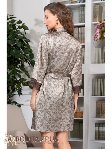 Жіночий халат "Ажур" 8773