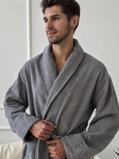 Махровый мужской халат Cosy 82717
