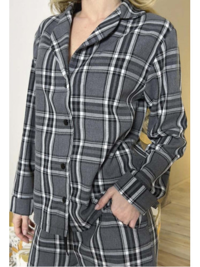 Фланелевая женская пижама Cosy 82675