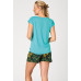 Пижама женская с шортами Key 82746 из вискозы