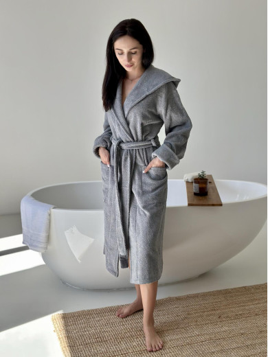 Женский махровый халат Cosy 925H1/2