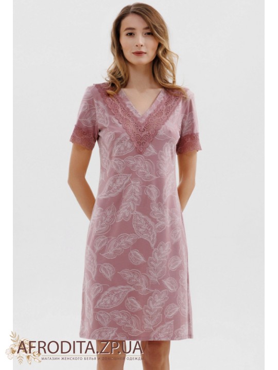 Женская ночная сорочка из хлопка Roksana 82702
