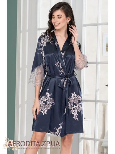 Жіночий шовковий халат "Александрія" 3573-1