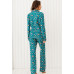 Пижама женская из хлопка со штанами 1245-16199