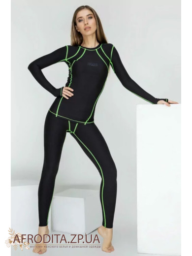 Жіночий лонгслів з мікрофібри Totalfit 82518