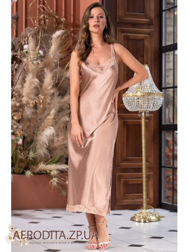 Женская ночнушка длинная "Виктория" 7108 