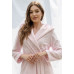 Жіночий теплий халат Shato 2337 pink