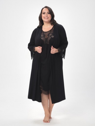 Жіночий халат із віскози Shato 2514/1