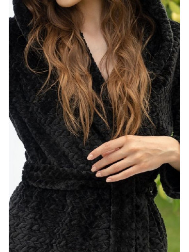 Женский теплый халат Shato 2337 pink