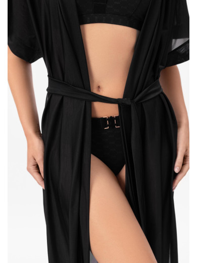 Чорна пляжна туніка Marc&Andre CU26-06