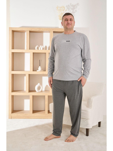 Батальная мужская пижама из хлопка PIJAMONI PJ6700-6