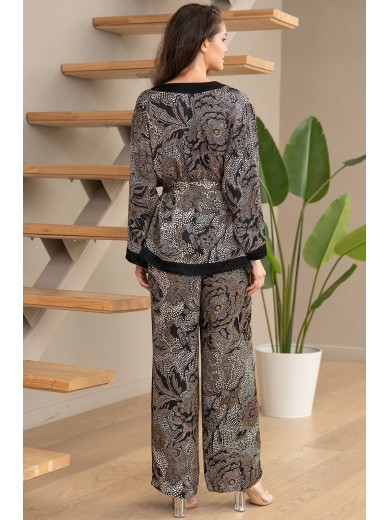 Піжама жіноча з брюками Селеста 4046