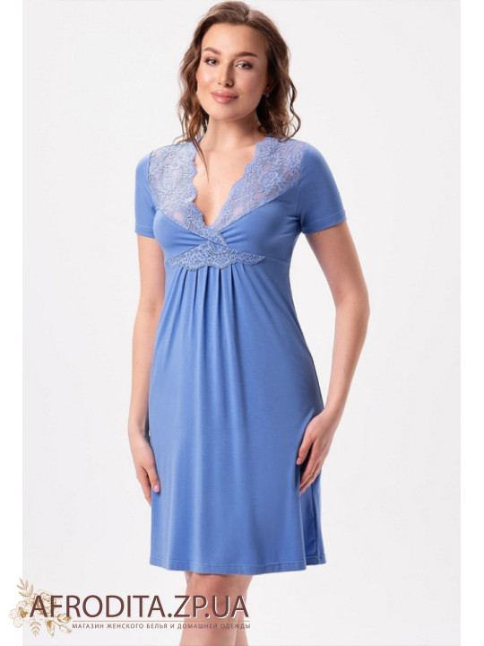 Ночная сорочка Shato 2625 голубой