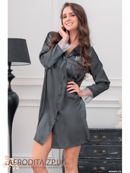 Халат на ґудзиках 