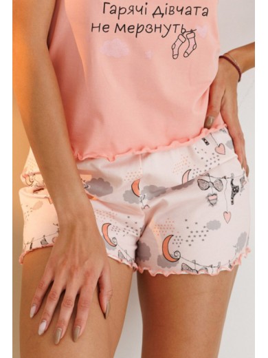 Женский домашний комплект из хлопка Roksana 82783