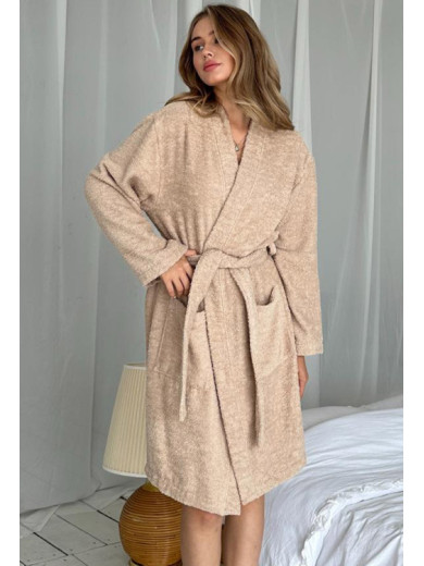 Махровый женский халат Cosy 82930
